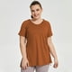 thumbnail image 2 of Tops deportivos para mujer,Camisetas de entrenamiento con capucha de talla grande, camisetas de manga corta con protección solar, poliéster, conjuntos casuales de verano para mujer, sopatenor, 2 of 9