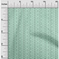 thumbnail image 2 of oneOone Polyester Spandex Aquamarine Green Fabric Christmas Sewing Material Print Fabric By The Yard 56 Inch Wide, 2 of 5