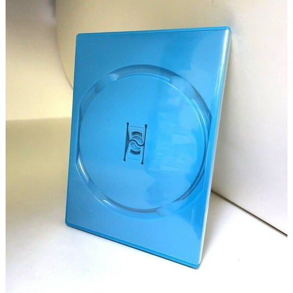 Genuine Original Nintendo WII U Blue Empty Replacement Game Case with sleeve