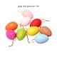 thumbnail image 3 of Kearding 12 Piezas 64.2 cm Coloridos Huevos de Pascua Colgante Simulación Decoración Niños Pintados Manualidades Favores de Fiesta Kits de decoración para fiestas, 3 of 6