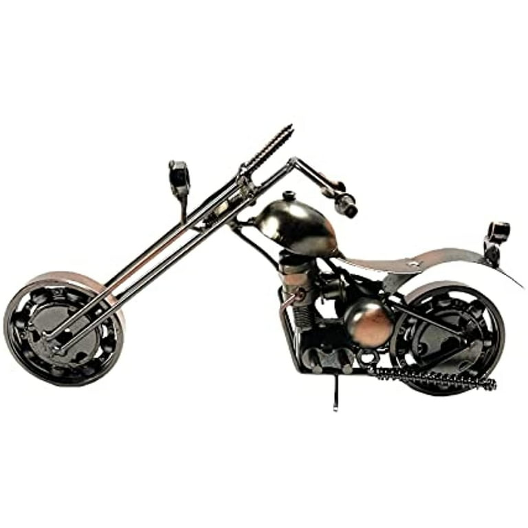 Silver chopper bike sales