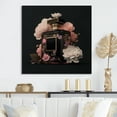 thumbnail image 2 of Designart Elegant Floral Perfume Bottle II Canvas Wall Art, 2 of 5