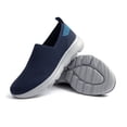 thumbnail image 6 of LANCROP Women Round Toe Knit Ballet Flats Lightweight Soft Flats Slip On Shoes, 6 of 8