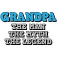 thumbnail image 3 of CafePress - Grandpa: The Man - 15 oz Ceramic Large White Novelty Mug, 3 of 6