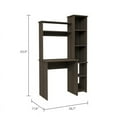 thumbnail image 4 of Boahaus Yerevan Computer Desk (Oak), 4 of 5