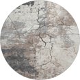 thumbnail image 2 of Addison Rugs Mayfield Premium Machine Washable Transitional Abstract Taupe Round Rug, 8' x 8', 2 of 8