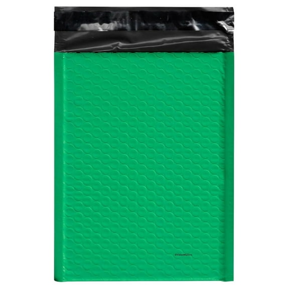 Bubble Mailers 6x10, 500 Pack - Self Seal Padded Envelopes GREEN - Water Resistant Shipping Mailers - Lightweight Poly Mailers for Business & Home