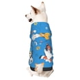 thumbnail image 1 of Fotbe Cute Dogs Sudadera con Estampado para Perros Pequeños – Suéter con Capucha para Mascotas, Tela Suave de Forro Polar con Bolsillo-X-Large, 1 of 7