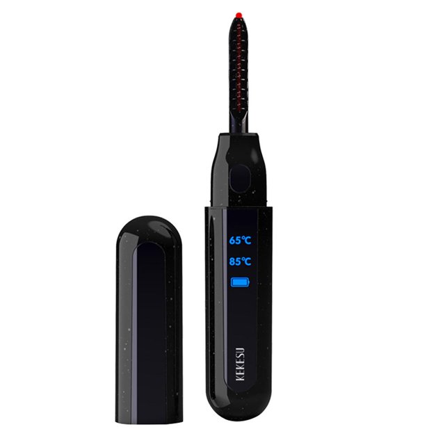 Rizador De Pestañas Con Calefacción De Deformación Completa De 360 Grados, Pantalla Digital, Control De Temperatura, Rizador De Pestañas Eléctrico, Peine, Herramientas De Estilismo Yuarrent CE008018-01