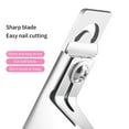 thumbnail image 6 of FSTDelivery Nail Stuff for Beginners, Nail False Nail Nail Special Scissors Scissors, French Nail Clippers U-flat Cut Nail, DIY Nails at Home, Nail Supplies, Christmas Birthday Gifts for Women, 6 of 8