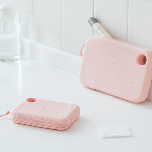 BESTYASH 1ensemble Sac à Fermeture Éclair en Silicone pour Ranger Pièces et Billets Hommes Magasinage