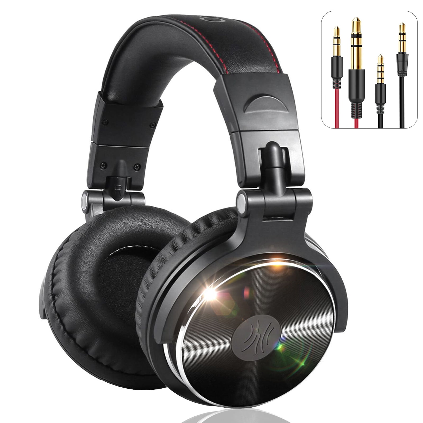 TSV Wired Over Ear DJ Stereo Monitor Headphones, Professional Studio