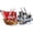 2 Pirate Ship (About 1417pcs), variant on SALYWEE Pirate Ship Building Block Model, Nautical Adventure DIY Kit, Desk Decoration Perfect Gift for Adult Hobbyists