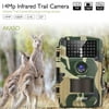 AKASO 14MP Trail Camera with Night Vision 1080P 2.4" LCD Game&Hunting Camera with 120 Degree Wide Angle IP66 Waterproof Game Camera 0.4s Trigger Speed - Loop Recording