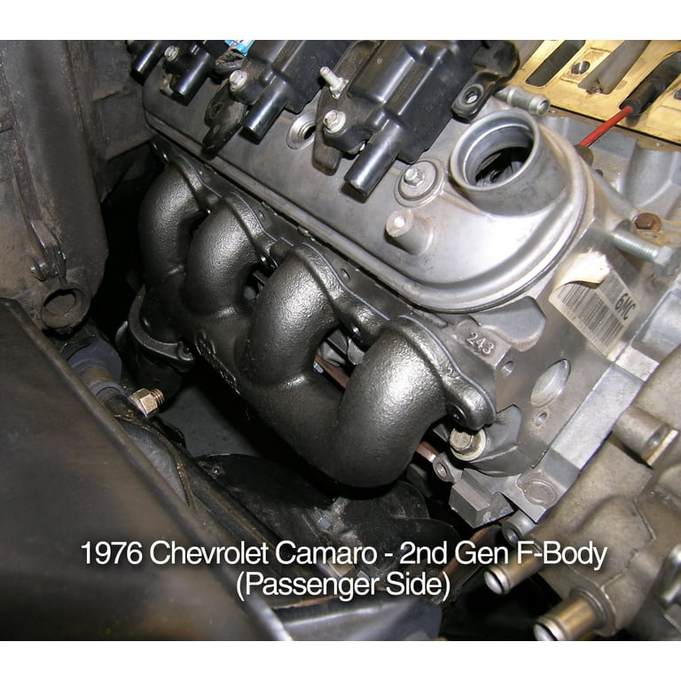 Hooker Exhaust Manifold GM LS Cast Iron Black 8501-3HKR Hooker Exhaust Manifold GM LS Cast Iron Black 8501-3HKR