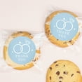 thumbnail image 2 of Big Dot of Happiness Dusty Blue Wedding Thank You Stickers and Clear Cookie Bags, Cellophane Treat Bags 4.25x7 IN for Candy or Baked Goods - 25 Count, 2 of 5