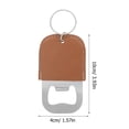thumbnail image 6 of OFFIGAM 2Pcs Metal Bottle Opener Keychain Multifunctional Beverage and Beer Bottle Opener, 6 of 6