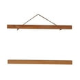 thumbnail image 2 of yuksok A3 A4 Wooden Picture Frame DIY Photo Poster Hanger Wall Art Decor 40cm Teak Wood, 2 of 8