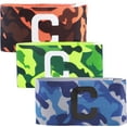 thumbnail image 6 of AURARMLET 3Pcs Football Bands for Arms Camouflage Blue for Safety in Outdoor Sports, 6 of 8