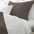 thumbnail image 3 of Classic Waffle Mocca Duvet Cover Set Super Queen, 3 of 5