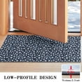 thumbnail image 3 of Dark Blue Christmas Snowflake Pattern Door Rugs,Washable Non Slip Door Mats Indoor,Decorative Door Mats,Entry Mat Indoor for Entrance,Bedroom,Kitchen,Bathroom,17"x30", 3 of 6