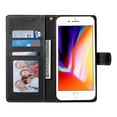 thumbnail image 4 of Funda para FOXDOCK iPhone 16e– Cuero Premium, 3 ranuras para tarjetas, Protección contra impactos, 4 of 5