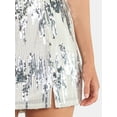 thumbnail image 4 of Madden NYC Women's Sequin Mini Skirt, Sizes XXS-XXL, 4 of 5