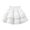 White, variant on Girls Princess Tutu Skirt, Layered Tulle Fluffy Cake Skirt with Elastic Waist for Kids 4-15 Years