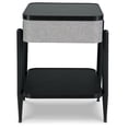 thumbnail image 3 of Signature Design by Ashley Contemporary Jorvalee Accent Table, Gray/Black, 3 of 9