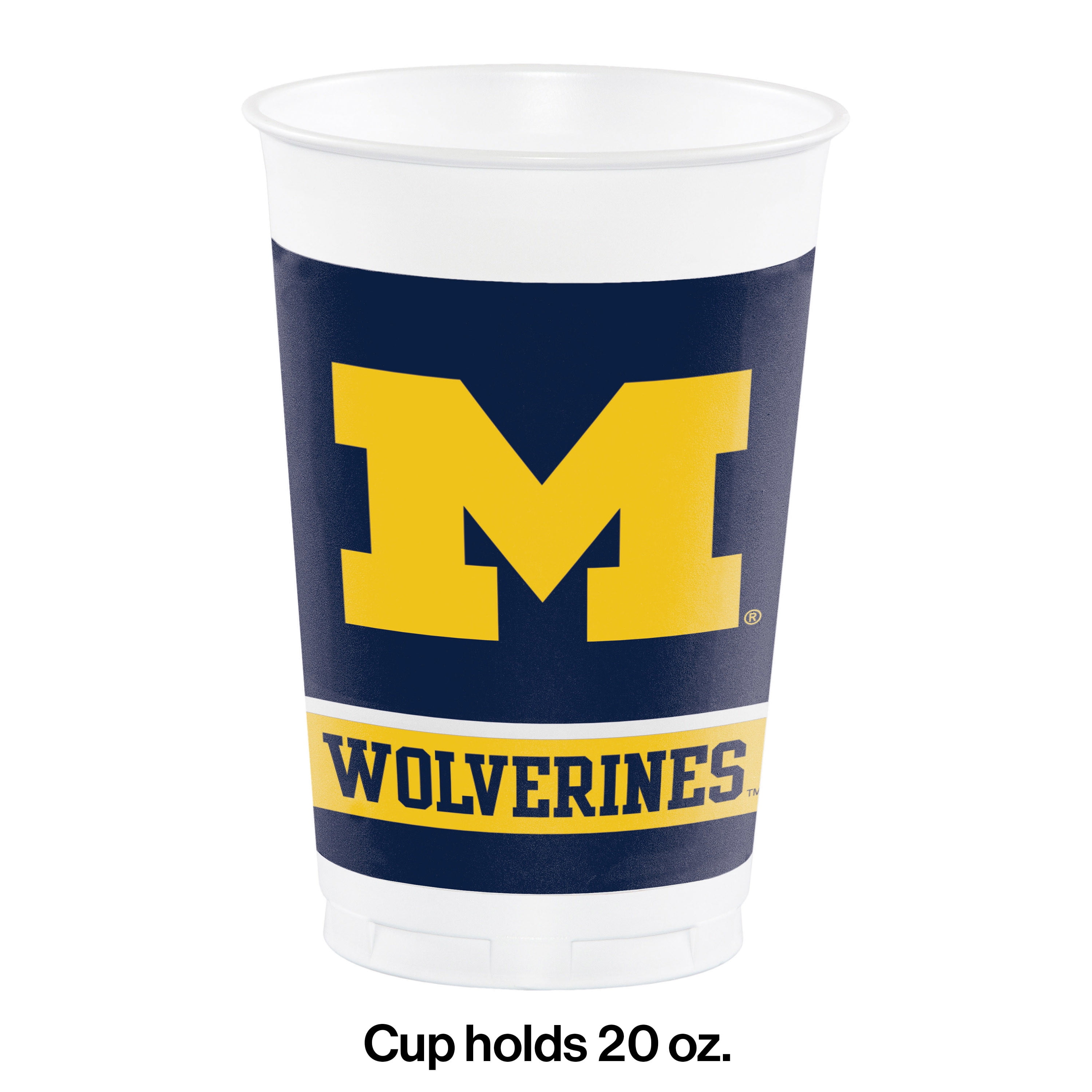 NCAA Kansas Jayhawks Disposable Paper Cups Pack of 20