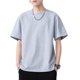 thumbnail image 1 of Camiseta de manga corta para hombre Camisetas de algodón sólido con cuello redondo Camisetas ca Abanopi Camiseta hombre, 1 of 7