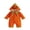 Orange, variant on RUINIXCW Kids Toddler Baby Halloween Pumpkin Costume Newborn Infant Girl Boy Fall Winter Clothes Warm Snowsuit Jumpsuit Long Sleeve Hooded Zip Romper