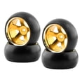 thumbnail image 4 of 4 Piezas RC Car Hub Wheel Llanta Y Neumáticos 1:28 Robusto Para Accesorios De Coche, 4 of 7