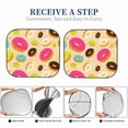 thumbnail image 3 of Yiaed Donuts Print Car Front Windshield Sun Shade,Foldable Anti-UV Car Sunshade for Front Window for Most Vehicles-Medium, 3 of 5