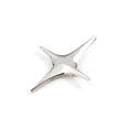 thumbnail image 3 of Broche de estrella de estilo retro de metal para traje, abrigo, alfileres de nicho, accesorios de temperamento simple para hombres y mujeres, 3 of 5