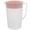 Pink, variant on Monyance Beverage Pitcher 6L Pink Shatterproof Beverage Pitcher with Cover(8.66X7.09X3.74Inches)
