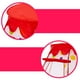 thumbnail image 4 of Tiendas de campaña para exteriores e interiores, casas de juegos de simulación rojo, 4 of 8
