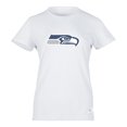 thumbnail image 1 of NFL Playera Aficionado Básica Seattle Seahawks Blanco para Mujer, Talla Chica, 1 of 5