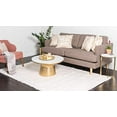 thumbnail image 4 of Unique Loom Solid Shag Modern Plush Area Rug 10' x 13' Rectangle Snow White, 4 of 5