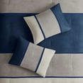 thumbnail image 2 of Gracie Mills Kimberly 7-Piece Microsuede Comforter Set Blue Multi Color GRACE-3263, 2 of 5