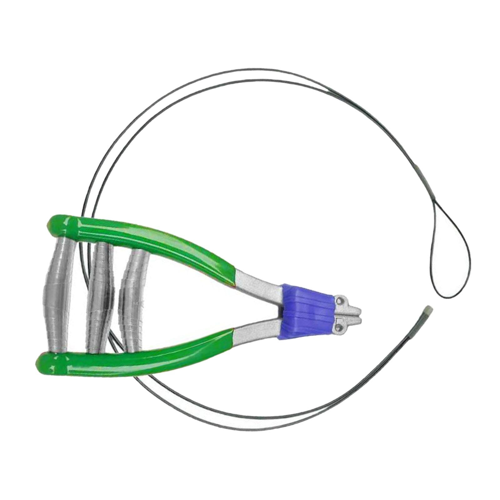 harayaa Sports Starting Clamp and Extension Line Equipment for Racket Tennis Racquet Green