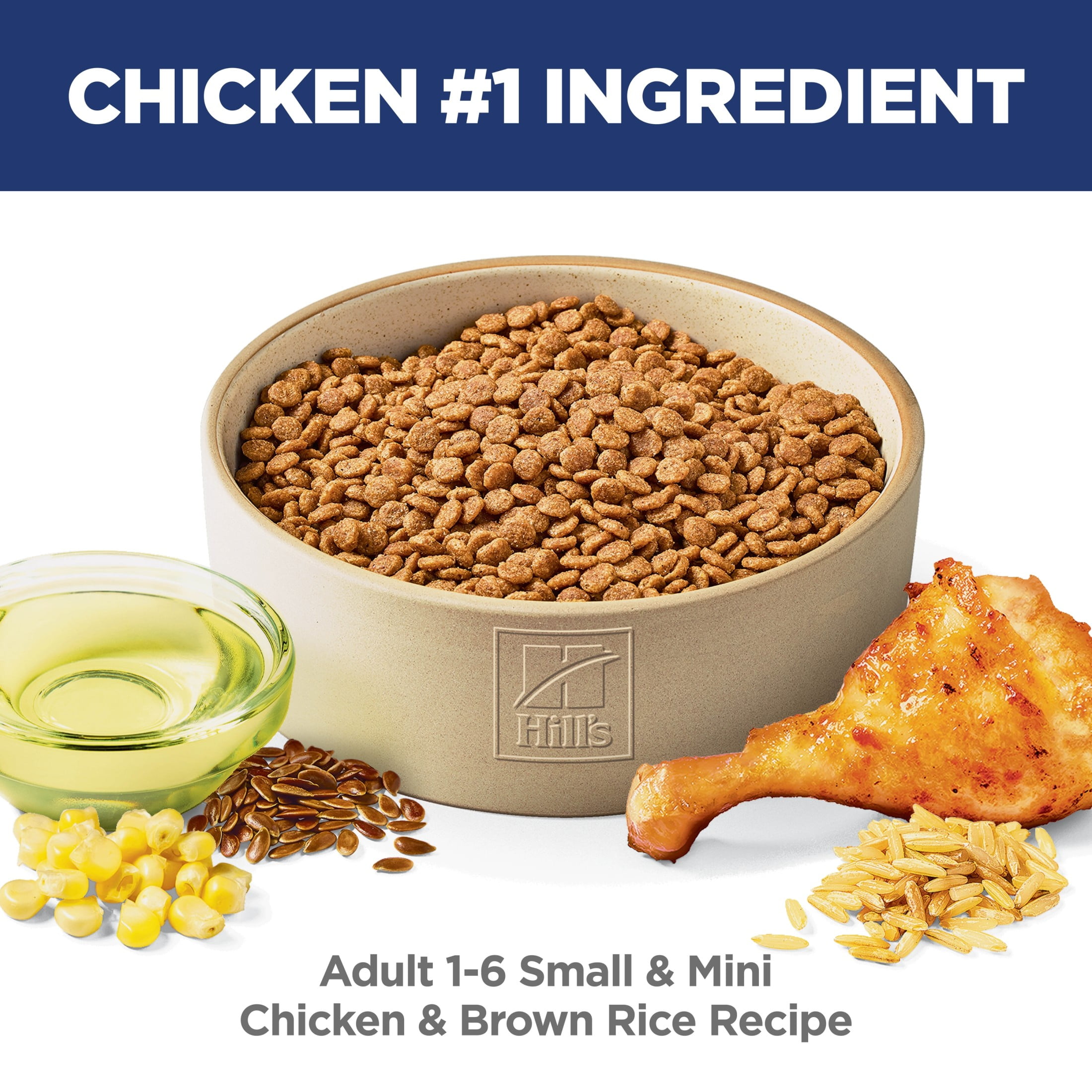 Hill's Science Diet Small & Mini Chicken & Rice Dry Dog Food, 15.5lb Bag