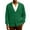CI09_Dark Green, variant on Mens Cardigan Sweater Loose Fit Button Up Plus Size Cardigan Spring Dressy Casual Long Sleeve Ribbed Knitted Sweater Light Blue 3XL