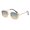 Golden blue yellow, variant on Steampunk Sunglasses for Men and for Women Lightweight Alloy Frame Fashion Eyewear Small Frame with Side Bag Design and