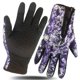 thumbnail image 1 of Guantes de esquí con cremallera y forro polar para pantalla táctil, para otoño e invierno, cálidos, forrados con forro polar, resistentes al frío, impermeables, para exteriores, para hombres y mujeres, 1 of 4