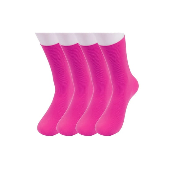 Allegra K Women's Elastic Selvedge Cuffs Stretchy Ankle High Socks