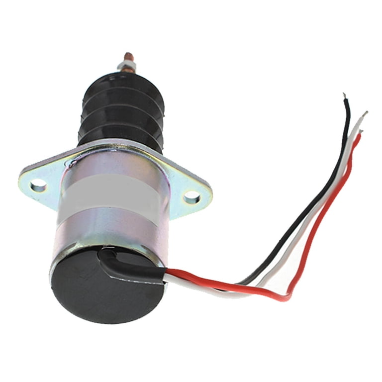 Fuel Shut Off Solenoid Replacement For John Deere 415 425 455 – Fits AM124377