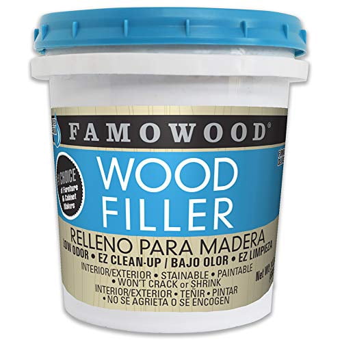 FamoWood 40022144 Latex Wood Filler - Pint White