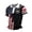 #59Black, variant on Men's Patriotic American 1776 Flag Graphic 250 Anniversary Polo Shirts Quick Dry Top Gym Muscle T-Shirt