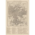 thumbnail image 3 of Reynold 11x14 Black Modern Framed Museum Art Print Titled - Denver Colorado - Reynold 1921, 3 of 5
